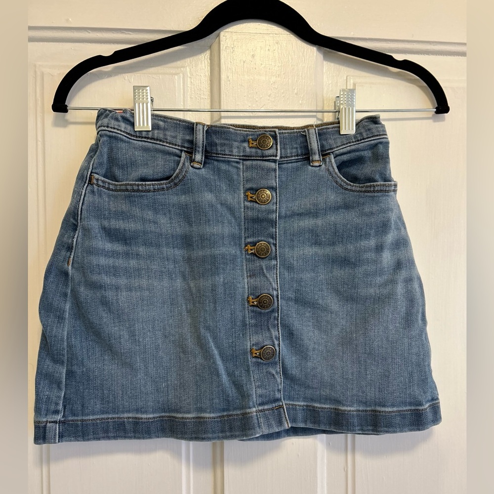 Crewcuts girls denim skirt, size 10